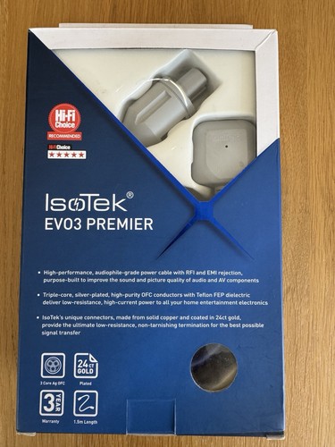 Isotek evo3 premier mains - evo3,