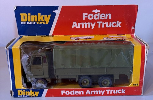 Dinky 668 foden army - foden,