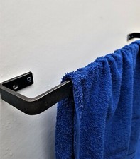 Towel Rail Industrial Style Rustic Wrought iron