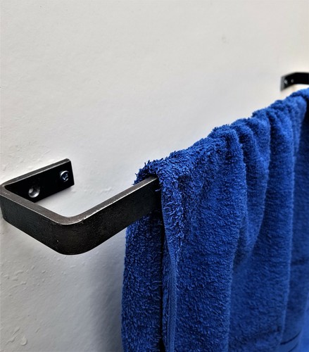 Towel rail industrial style - rail,