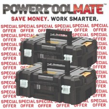 2 x Dewalt DWST1-70703 T-Stak