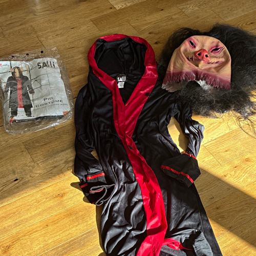 Smiffys saw pig mask hooded - saw,