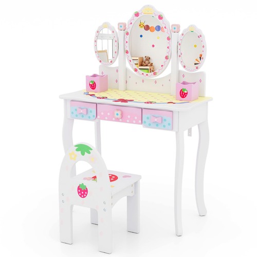 Kids vanity table and - vanity,