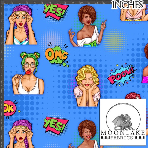 Pop art ladies 100 - pop,