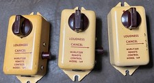 Lot Of 3 Wurlitzer Jukebox Remote Volume Controls Model 169