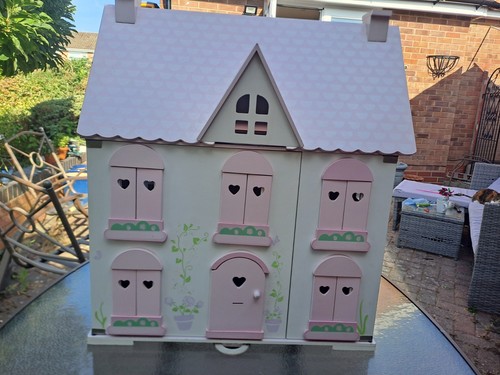 Elc rosebud wooden - rosebud, house