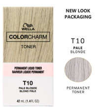 WELLA T10TONER - PERMANENT LIQUID HAIR TONER - PALE BLONDE - FREE POSTAGE