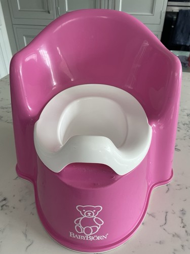 Babybjorn potty chair pink - chair,