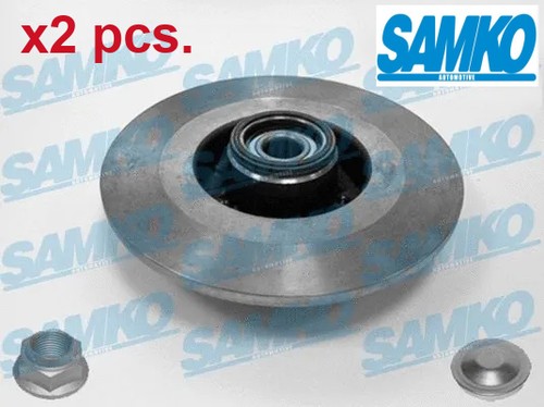 Pcs rear brake - rear, set