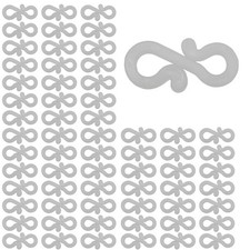 Mini Gutter Hooks for Christmas Holiday Light Strings, Mini, C7, C9 - 100 Pack