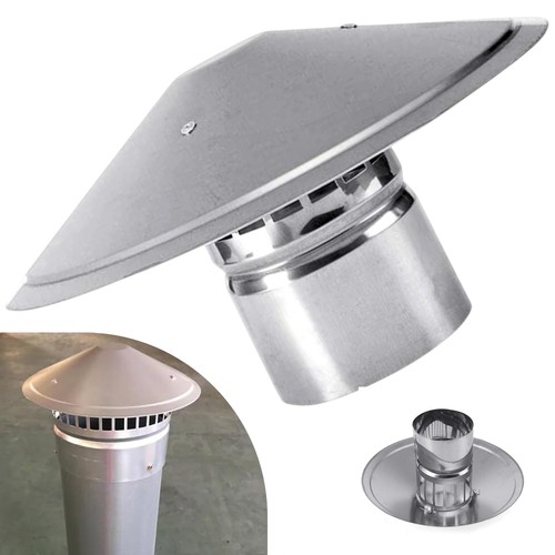 Chimney roof cowl 125mm - chimney, cowl,