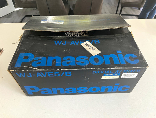 Panasonic ave5 digital - wj-ave5/b,
