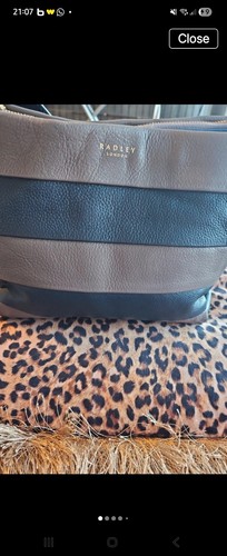 Radley grey black striped - grey,