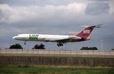 Aircraft Slide - 7 x ORIGINAL slides of various Tupolev TU-154s      (B101)