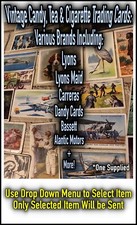 Vintage Candy, Gum, Tea &