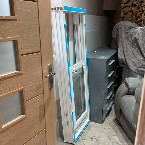 White upvc sliding home - white,