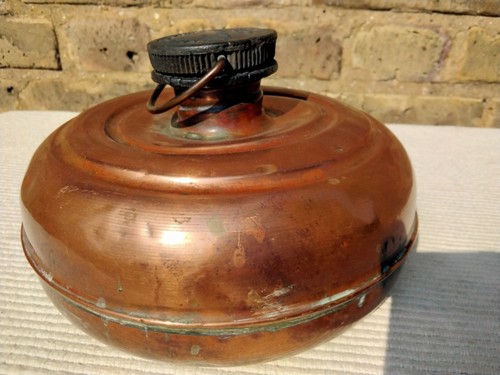 Antique vintage copper hot - antique,