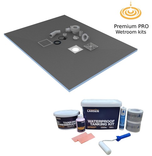 Wet room tray - wet, tile
