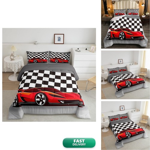 Racing car comforter set queen - set,