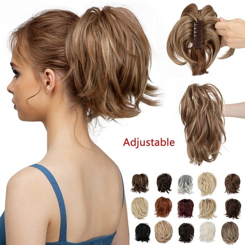 Adjustable real claw ponytail - real,
