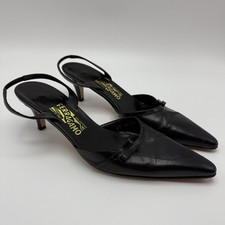 Salvatore Ferragamo Black Pumps Size UK 6.5 (US 9) Used Condition Women’s Shoes