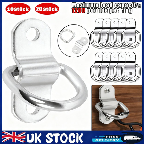 Ring tie down load stainless - down,