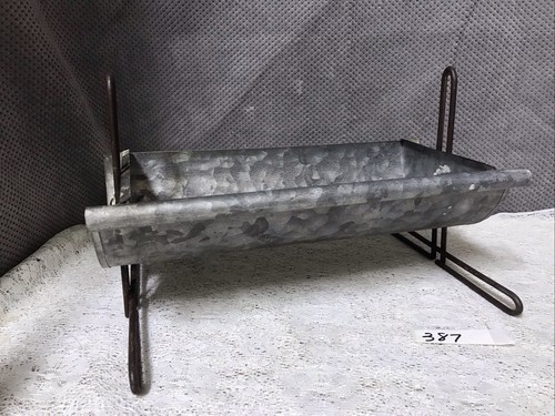 Galvanized trough - galvanized,