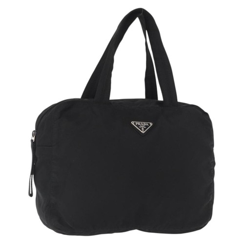 Prada hand bag - hand, black