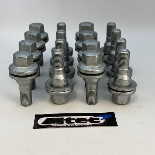 16x peugeot wheel bolt flat - 16x,