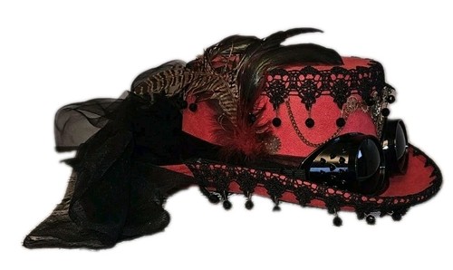 Nwt red steampunk adult - nwt,