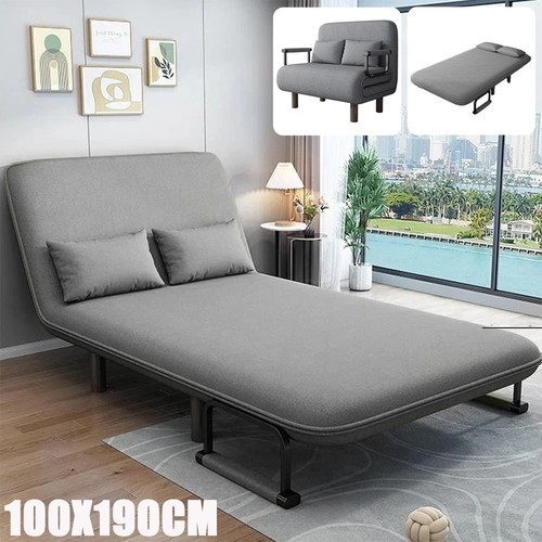 190cm double fabric sofa - fabric, bed