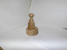 Hand made palm gavel and block in oak