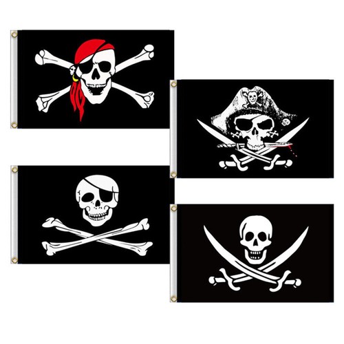 Crossed sabres pirate flag x - crossed, 3