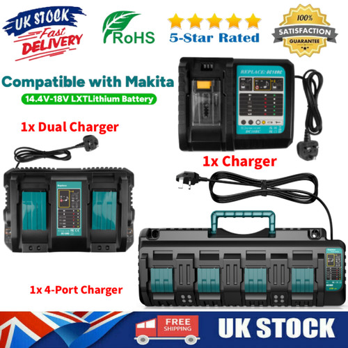 Dual fast charger for makita - fast,