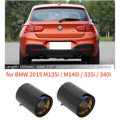 Exhaust tips for - 2x, bmw