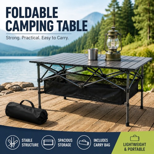 Foldable roll camping - roll-up,