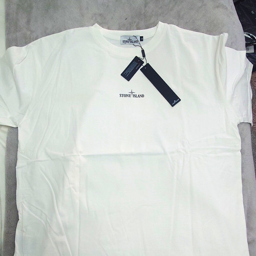 Stone island white logo - island,