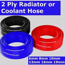 Silicone Radiator or Coolant Heater Hose Water Pipe Flexible 1/2m to 50 Metre