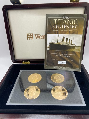 Rms titanic centenary - titanic, 4-coin