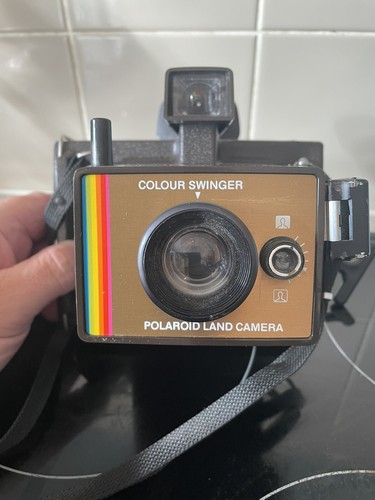 Vintage polaroid super colour - vintage,