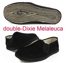 Men's Kung fu Martial Arts Tai Chi Shoes Sole Cotton Cloth Casual Slippers Black