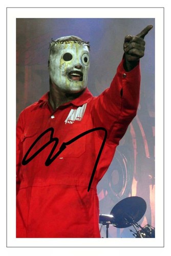 Corey taylor signed - signed, autograph