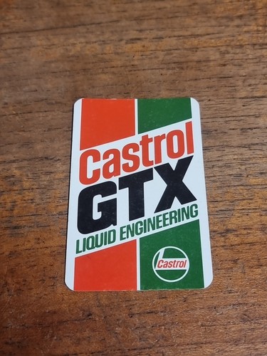 Vintage castrol gtx motor oil - castrol,