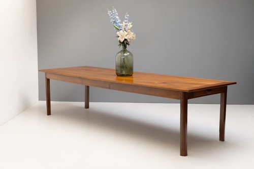 Large cherry farm table - farm,