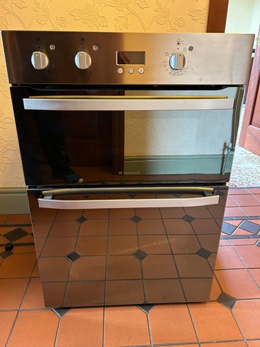 Hotpoint built double - hotpoint, oven