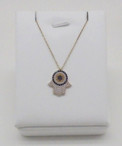925 silver hamsa hand - 925, eye