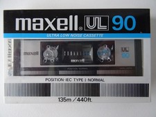 MAXELL UL90 TYPE I BLANK AUDIO