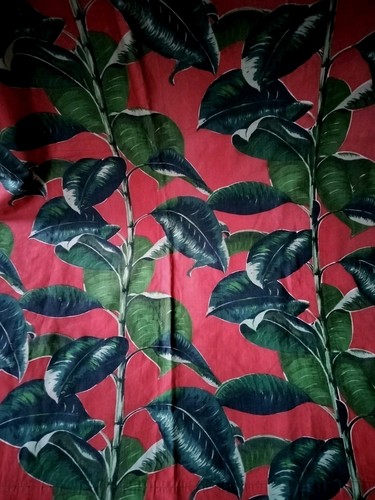 Vintage french fabric 1950s - fabric,