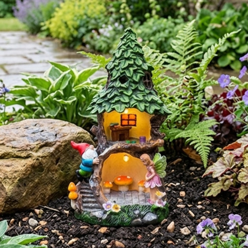 Fairy tree house garden - fairy,