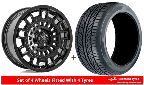 Alloy wheels tyres axe - 17",